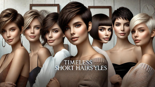 Timeless short hairstyles Pixie cut hairstyle Classic bob haircut Edgy undercut hairstyle Short curly hair Natural hair texture Face shape hairstyles Trendy short haircuts Women’s short hairstyles Low-maintenance hairstyles