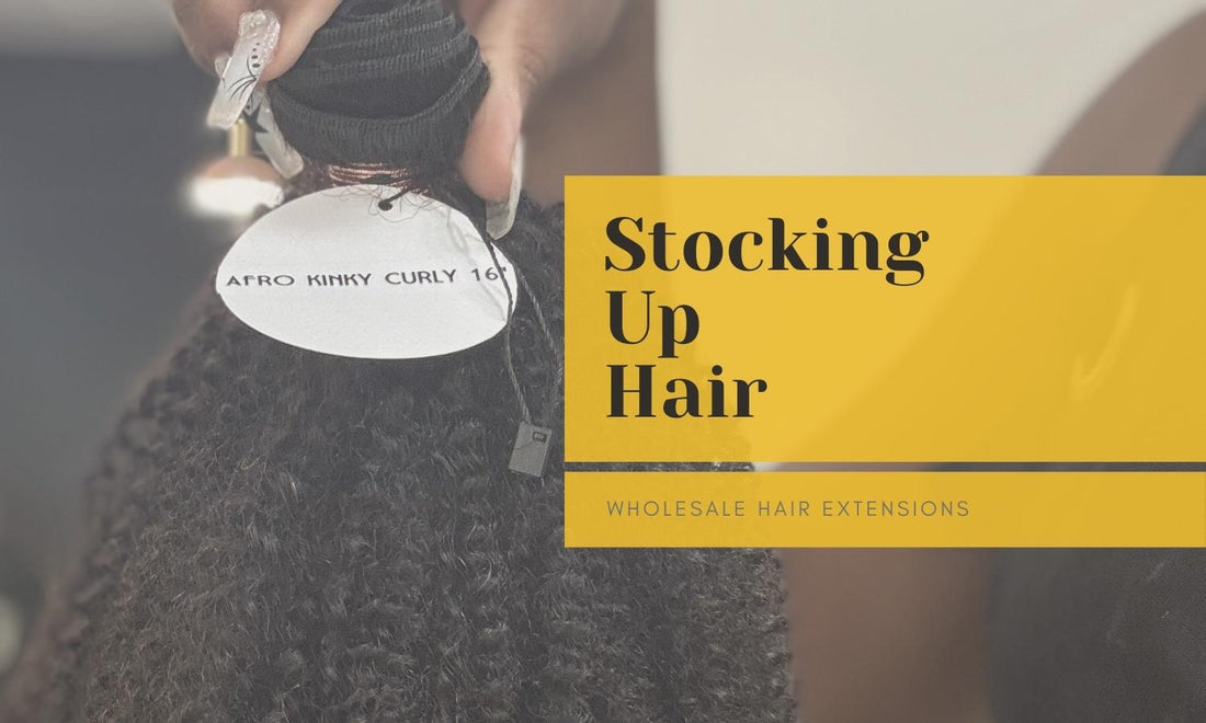 Stocking Up Hair Extensions with Private Label Wholesale