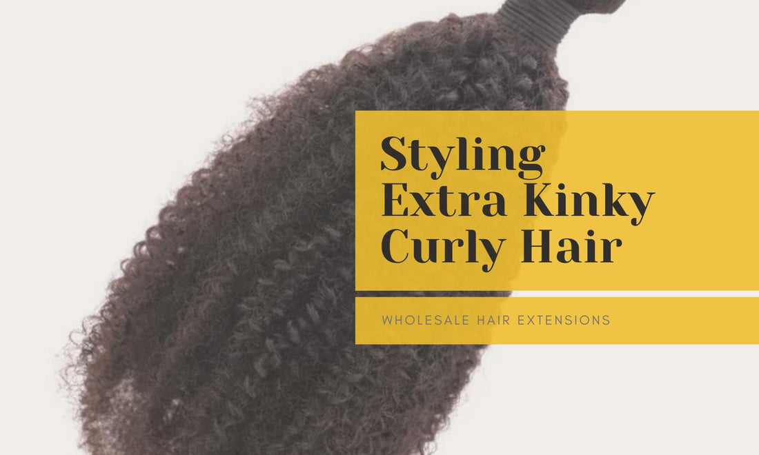 How to Style Extra Kinky Curly Hair