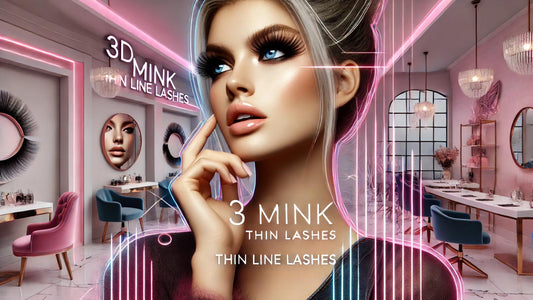 3D Mink Thinline Lashes: A Game-Changer for Your Beauty Business.