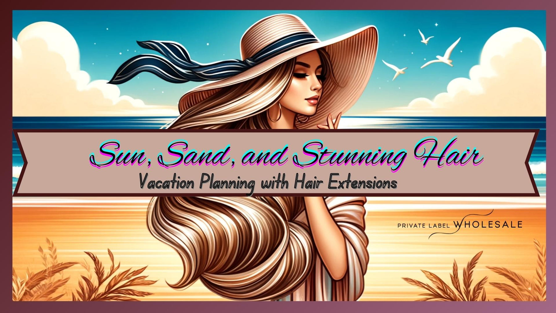 Vacation Planning Hair Extensions