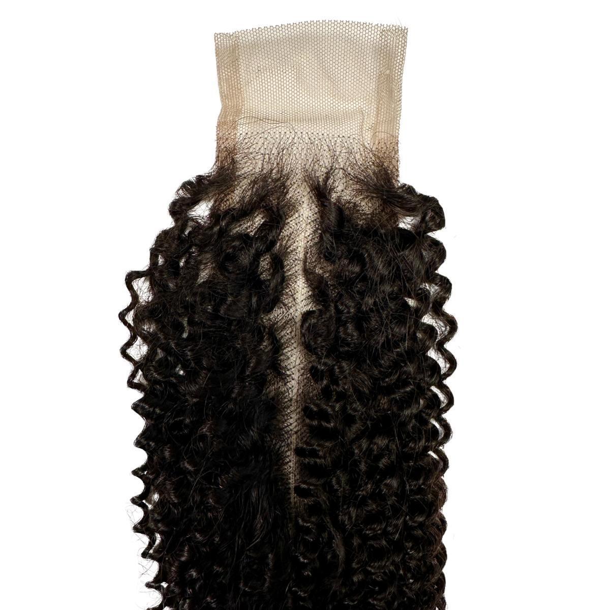 2x6 JERRY CURL TRANSPARENT CLOSURE