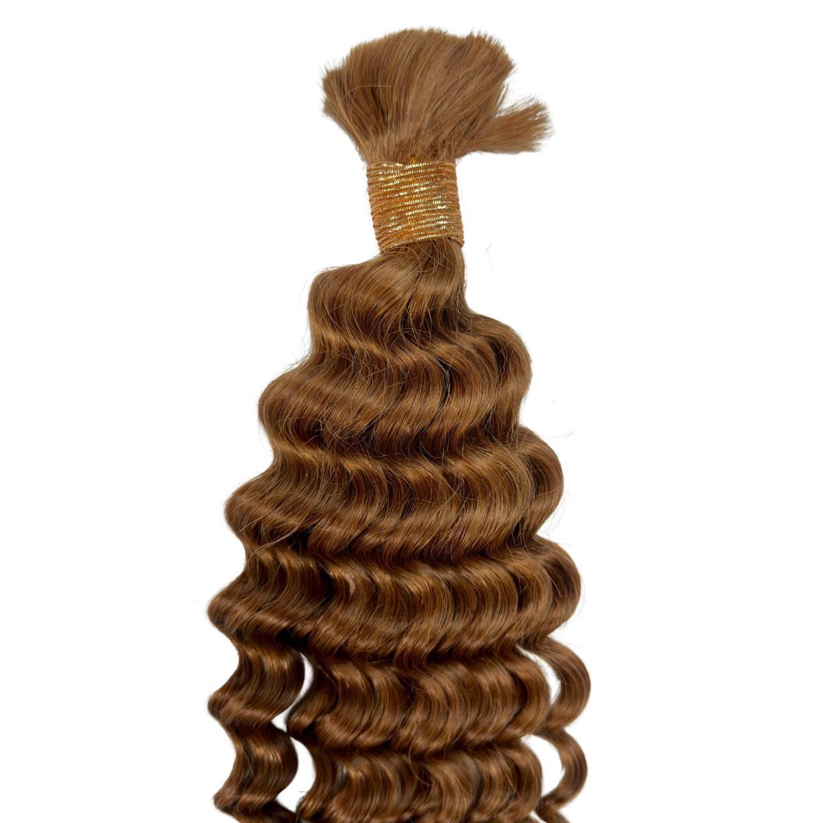 Auburn Deep Wave Bulk Braiding Hair