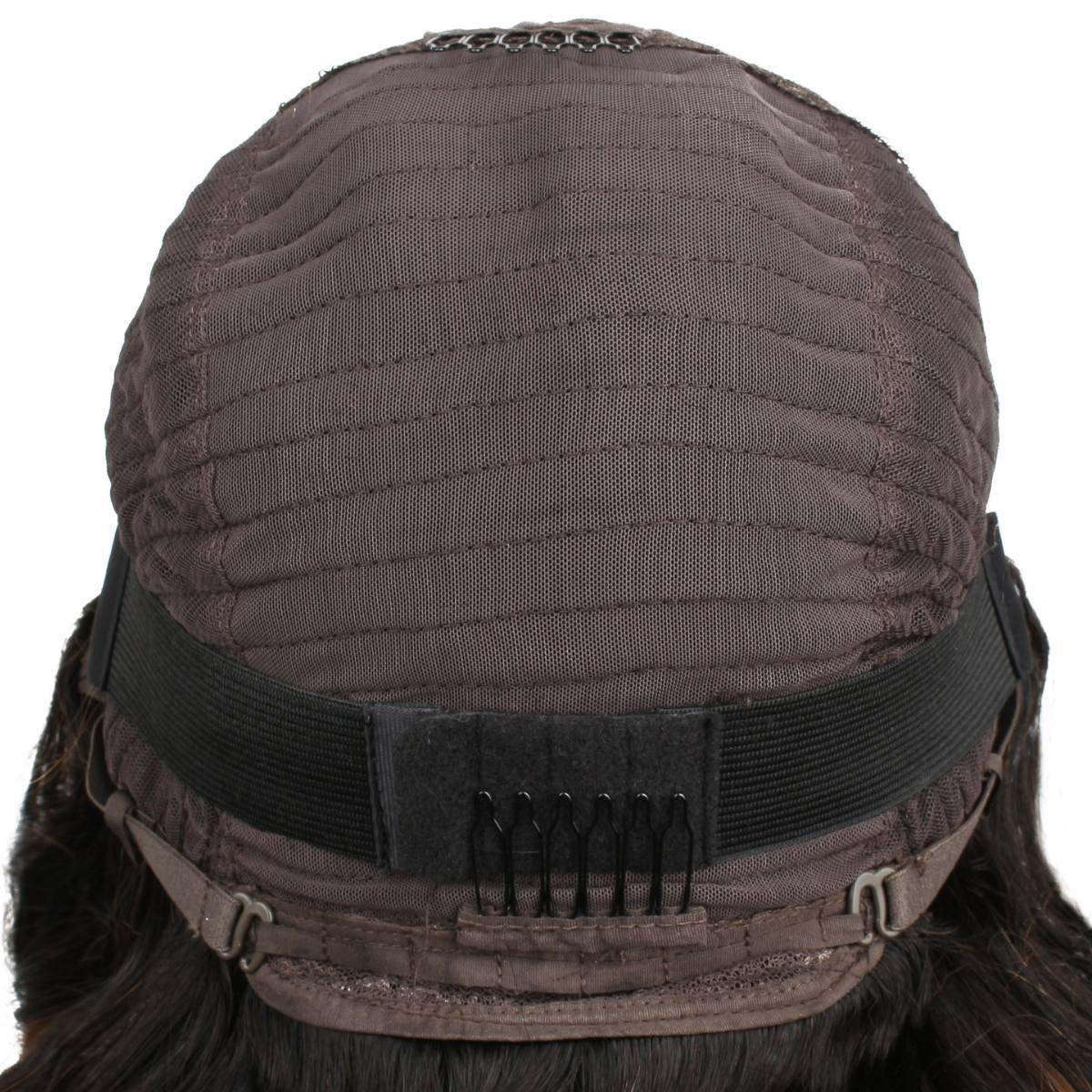 Brown Ombre Wavy 5x5 Cap Back