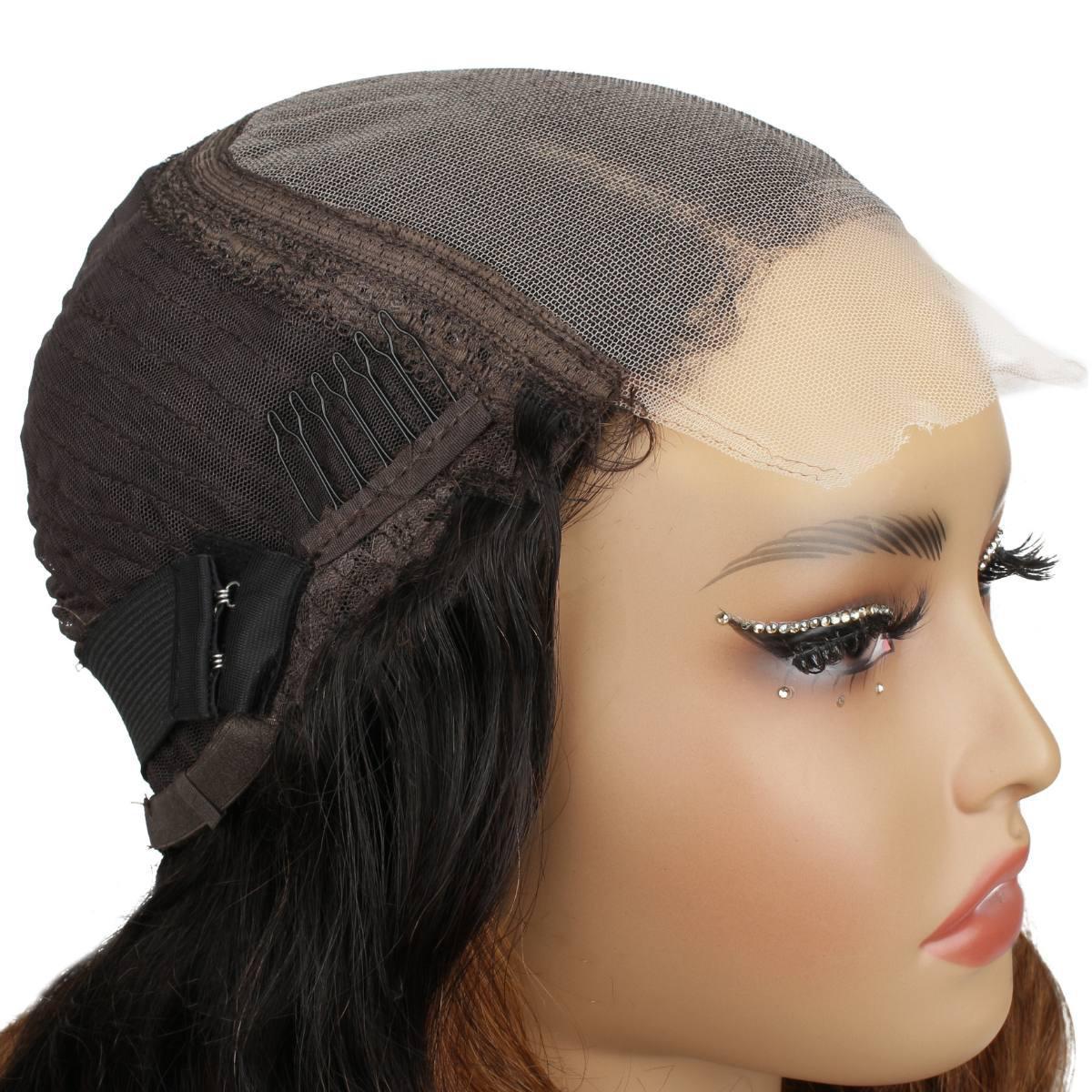 Brown Ombre Wavy 5x5 Cap