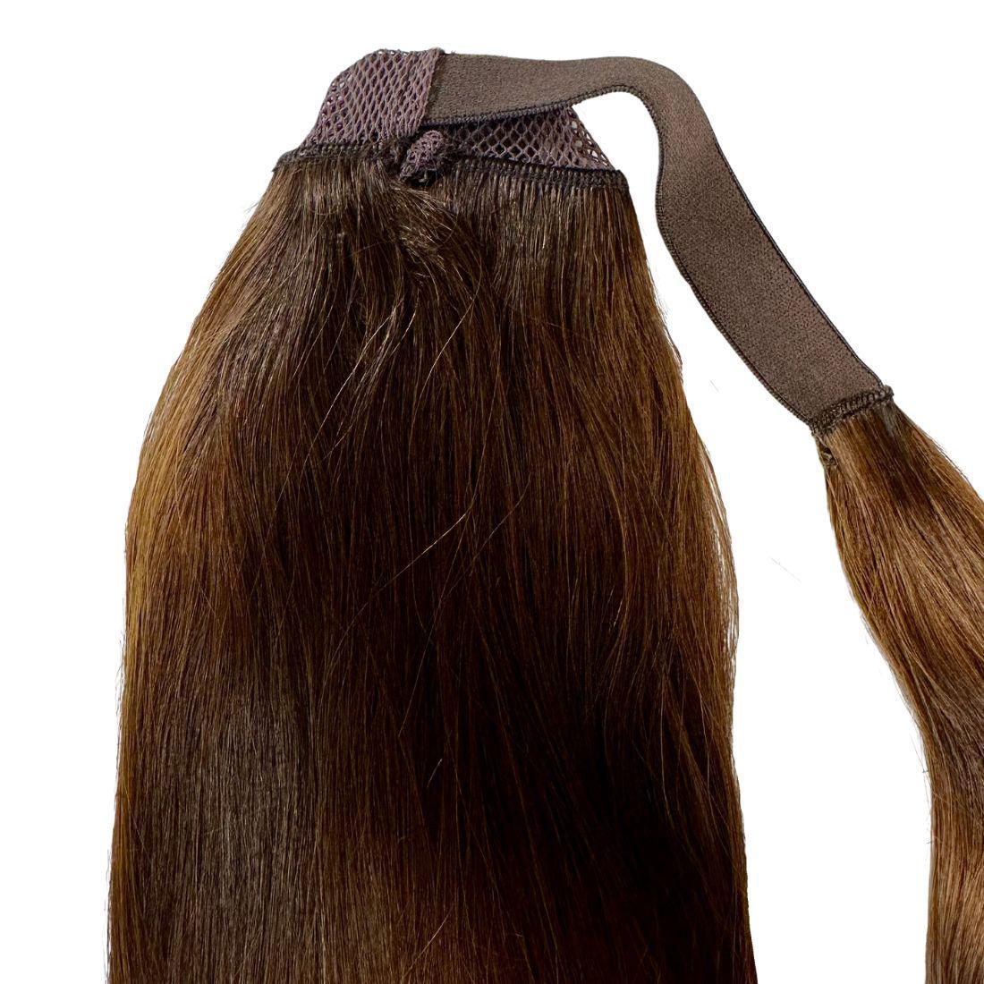 dark brown pony extensions