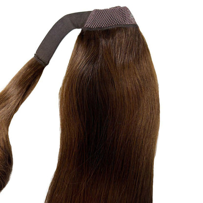 dark brown ponytail extensions