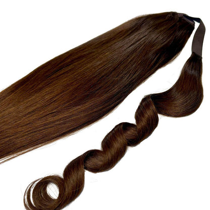 dark brown pony hair extensions