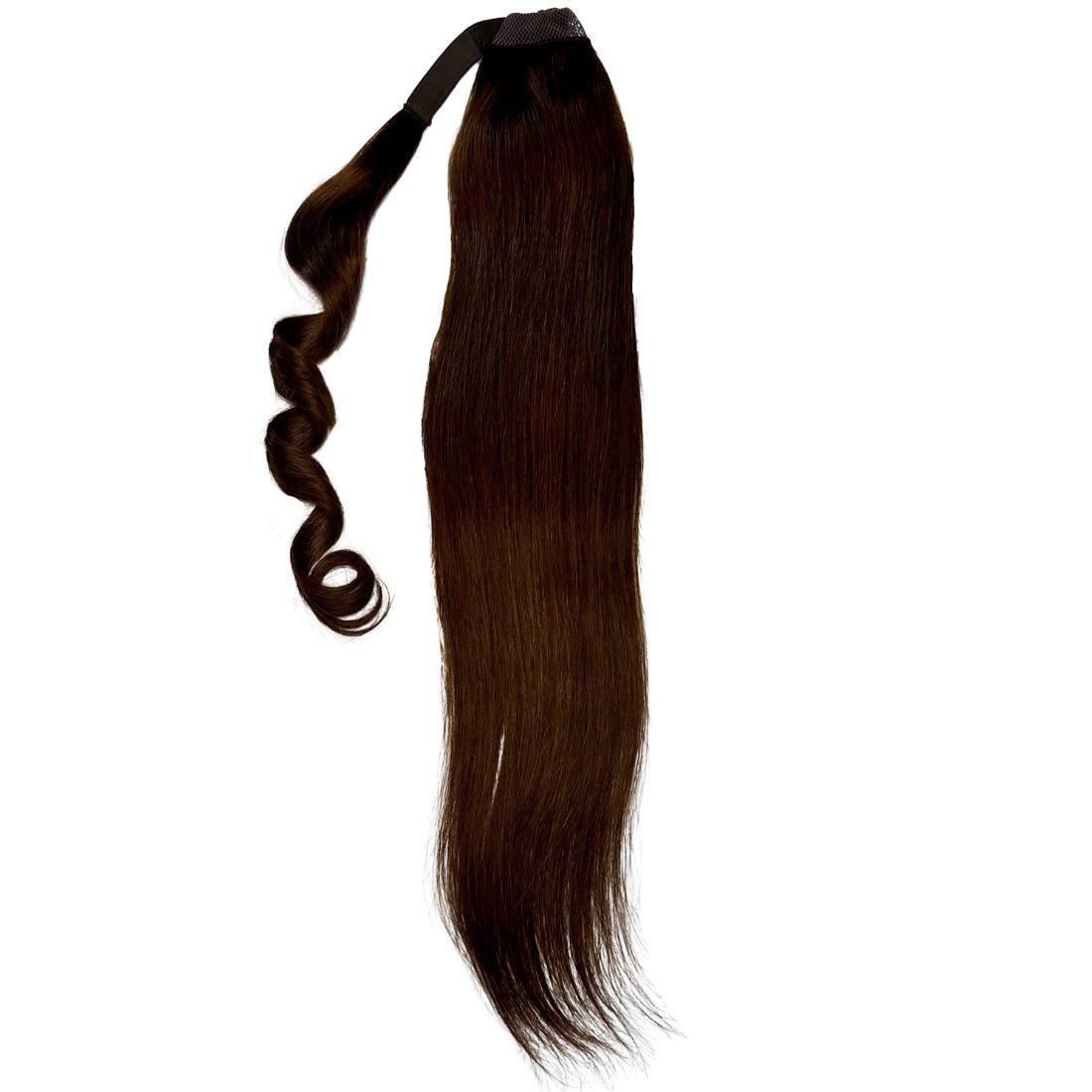 dark brown pony hair