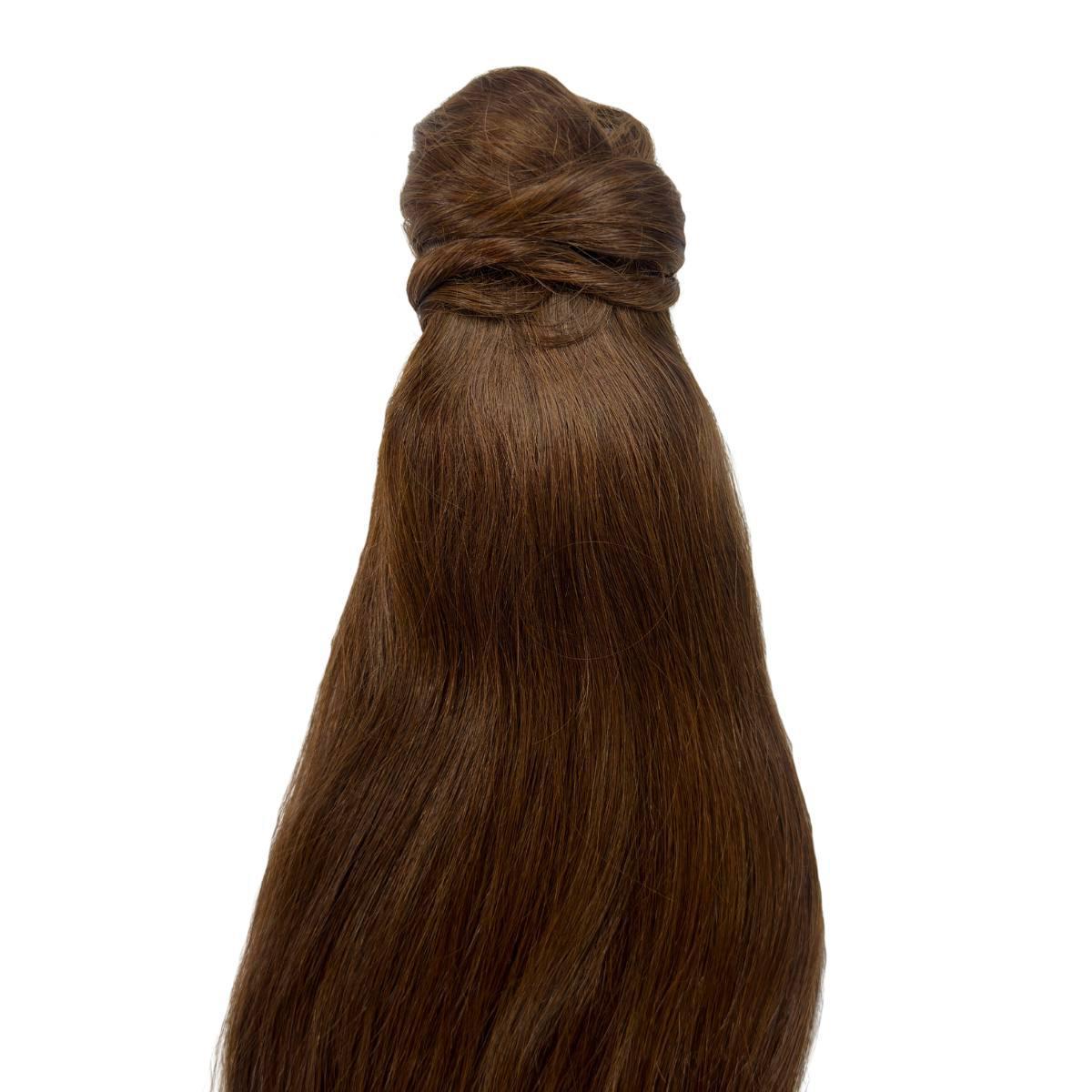 Dark Brown Ponytail