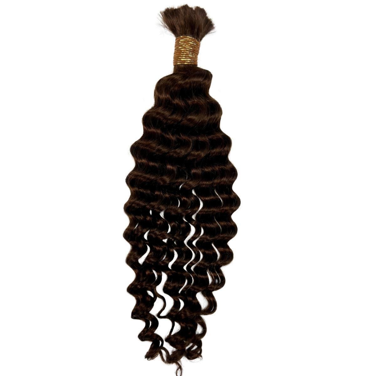 Medium Brown Deep Wave Bulk Extensions