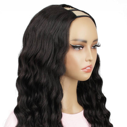 natural wave u part wig side