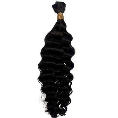 Raw Beach Wave Bulk Braiding Extensions