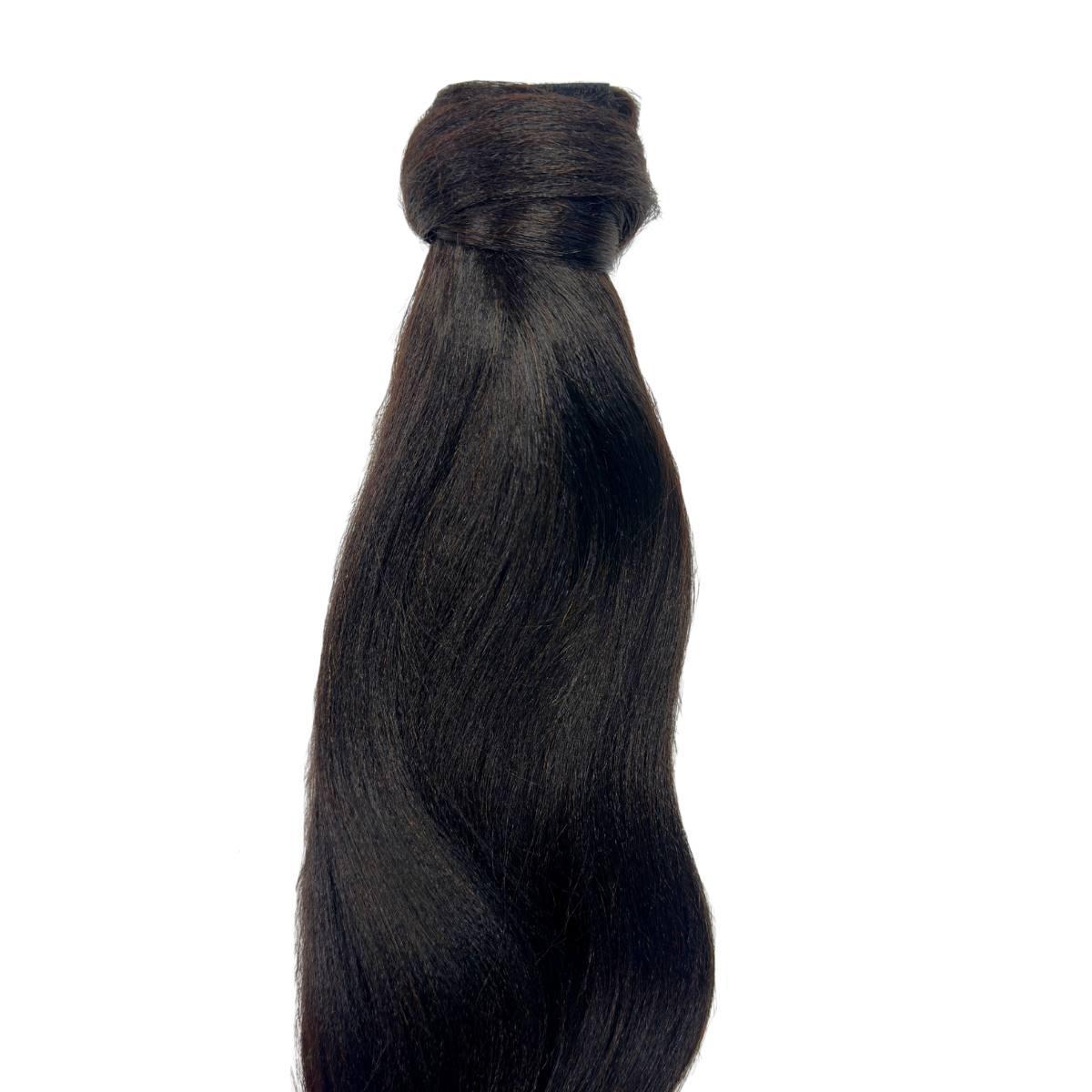 Yaki Straight Ponytail Hair Extensions