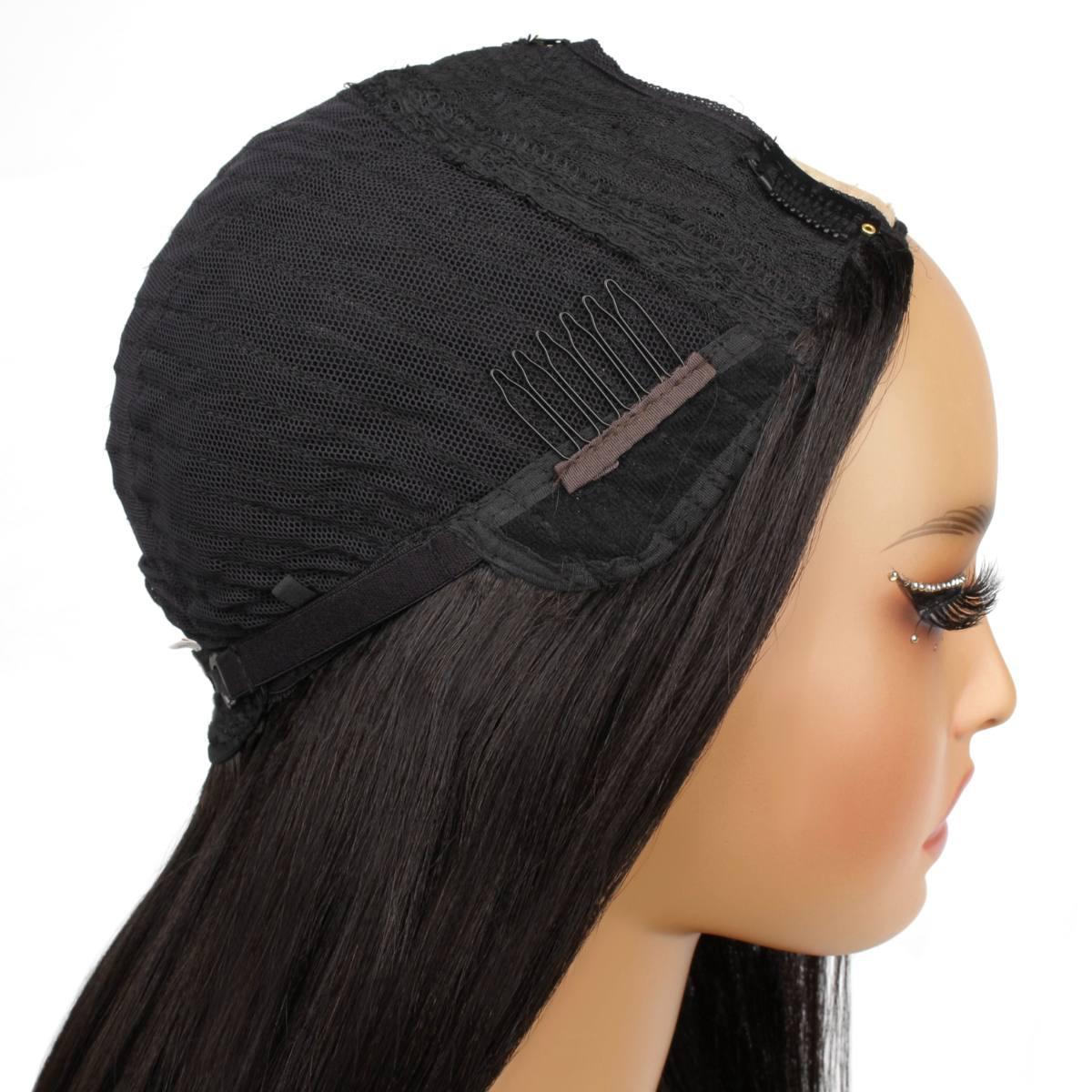 yaki straight u part cap