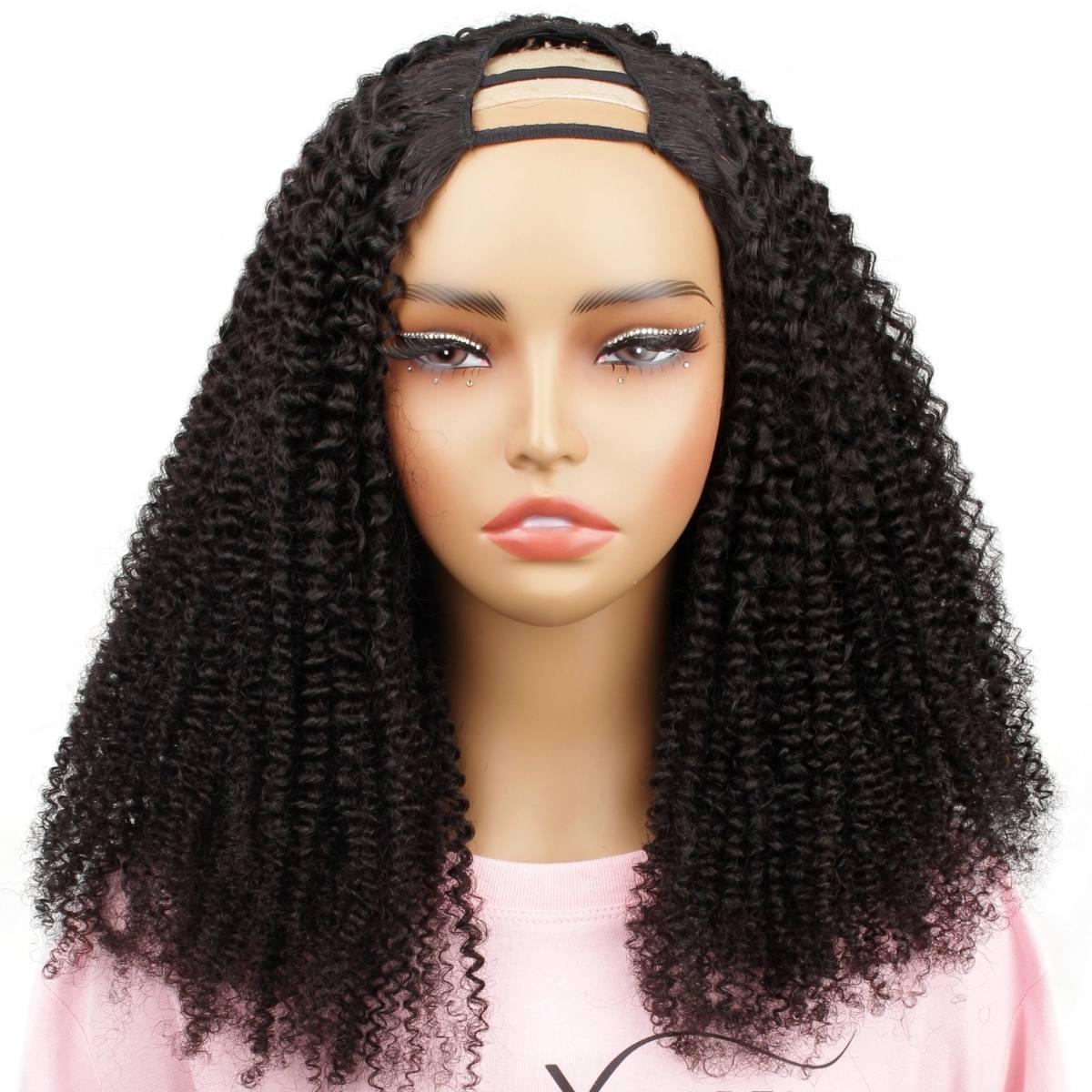 afro kinky curly u part wig