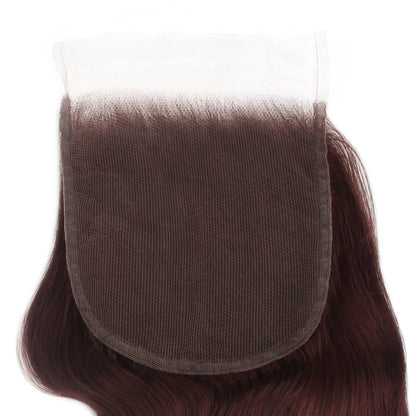 burgundy 5x5 hd lace closure