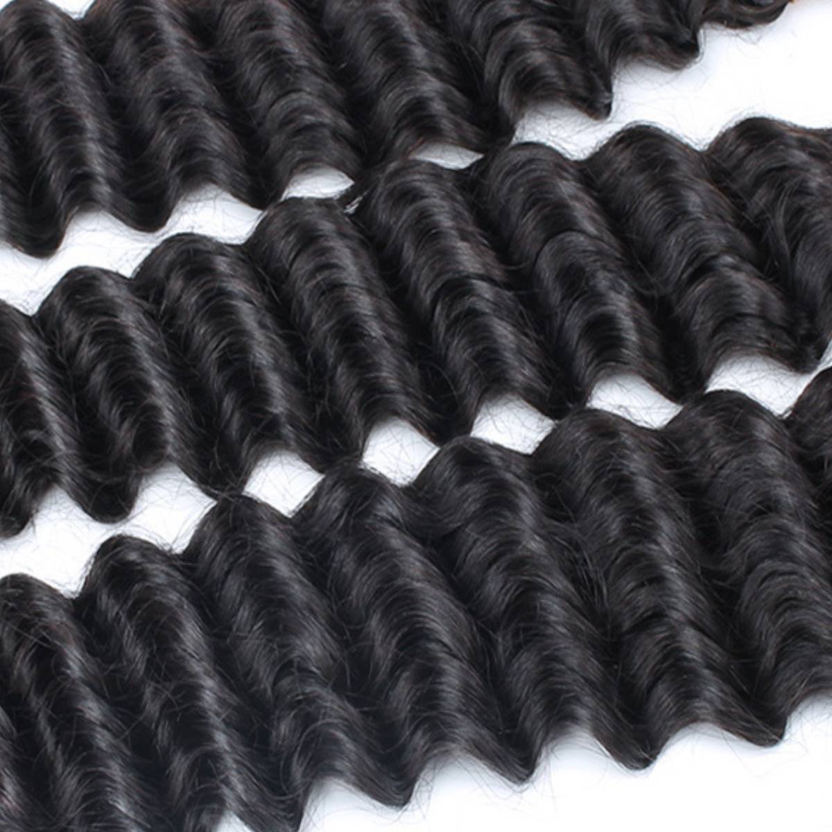 deep wave human hair bundle curl