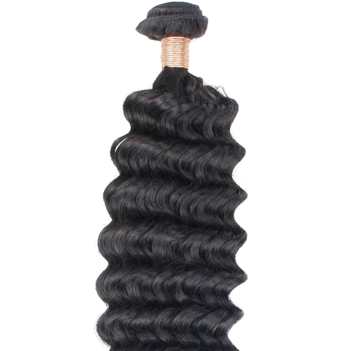 deep wave human hair bundle private label