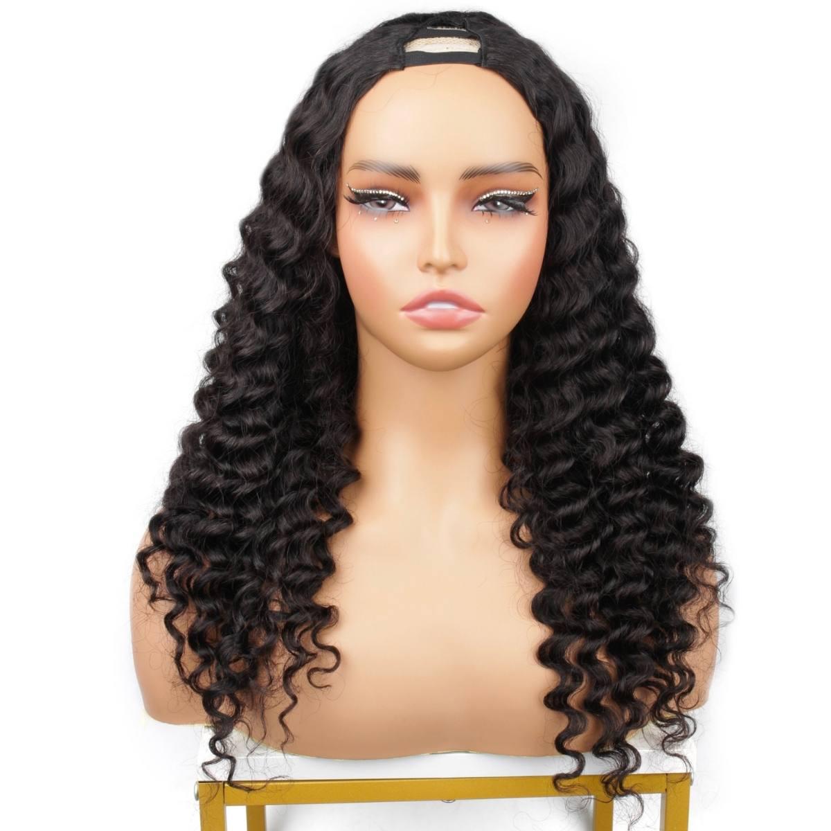 front of deep wave v part wig