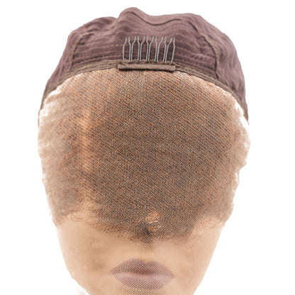 lace view of honeycomb highlight wig