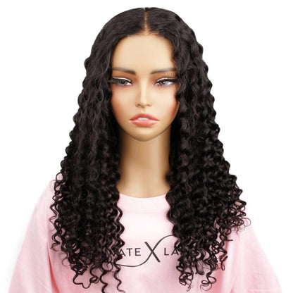 front of italian curl 2x6 hd wig