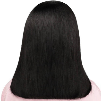 jet black 6x6 hd closure wig back