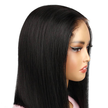 jet black 6x6 hd closure wig