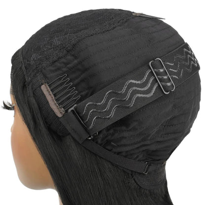 jet black bang bob cap side