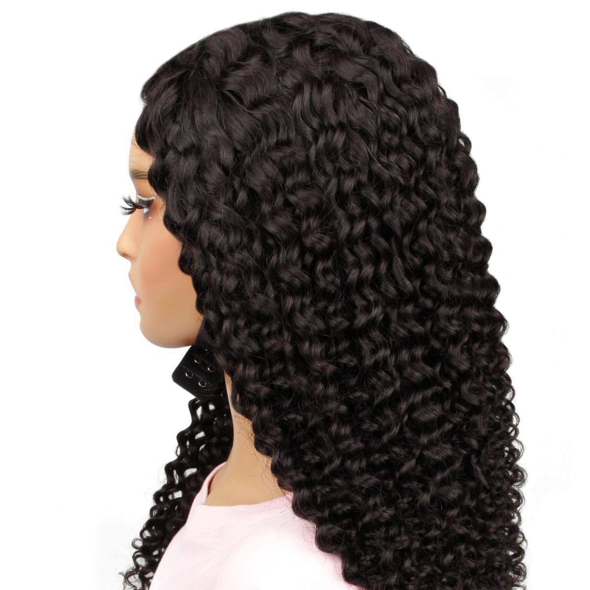 side of of kinky curly 2x6 hd closure wig