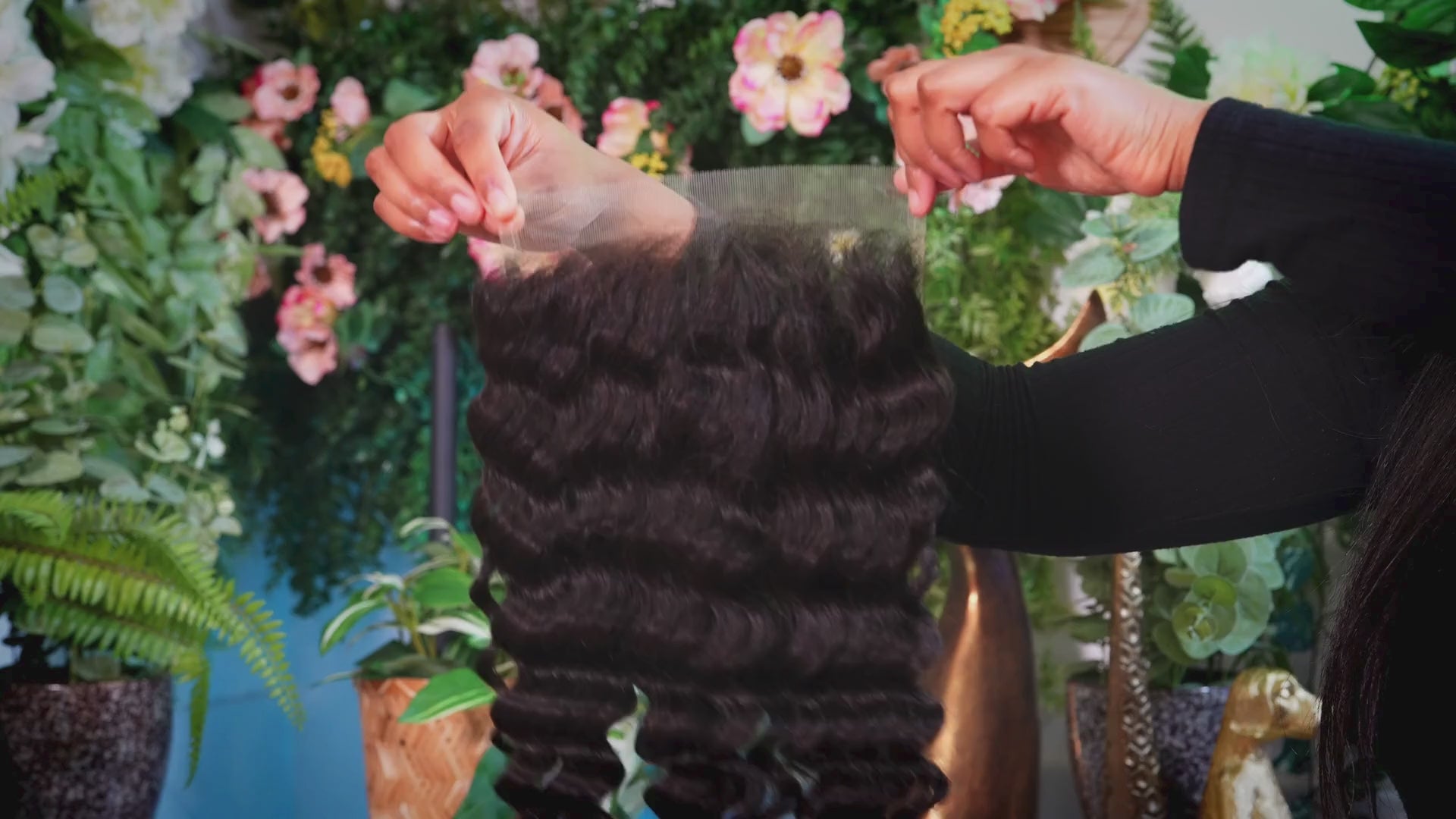 Load video: 7x7 lace closure features