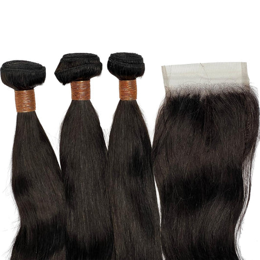 straight bundles with transparent closure 4x4