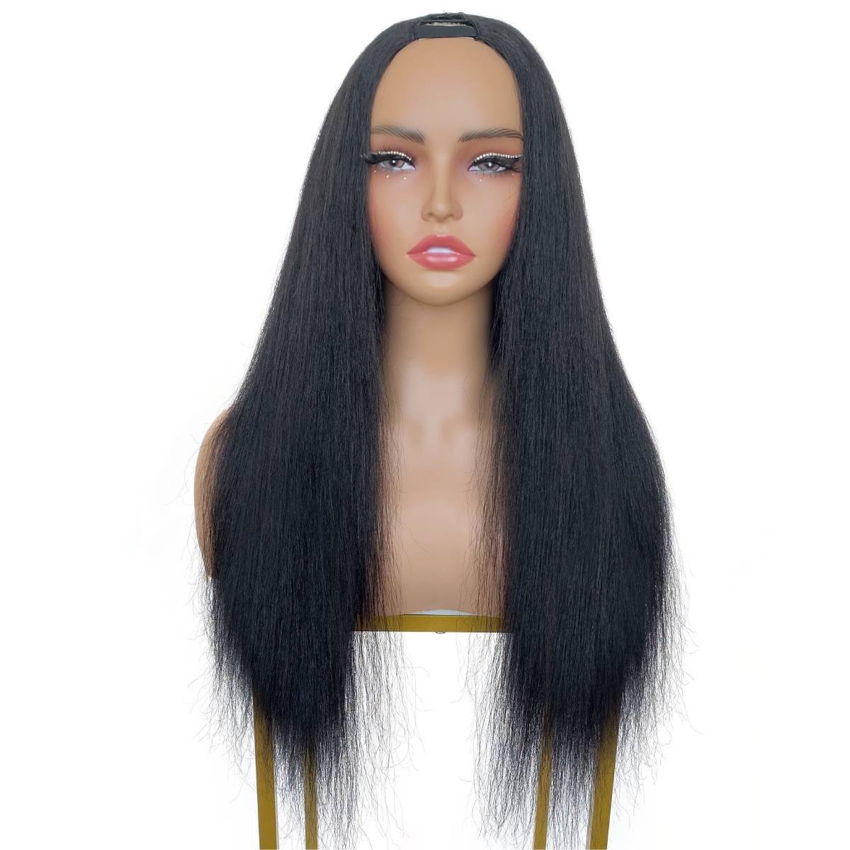 yaki straight v part front view