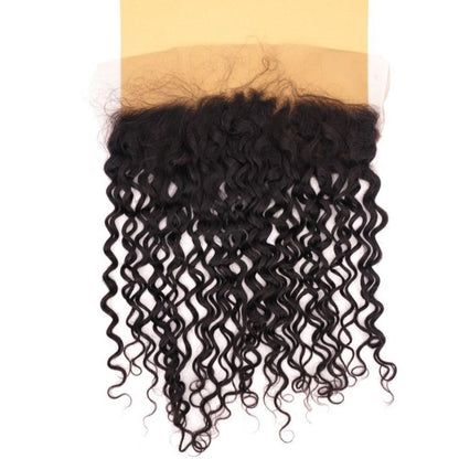 13x6 Transparent Italian Curl Frontal