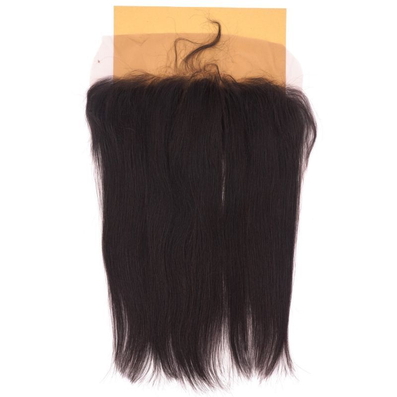 yaki straight frontal 13"x6" tan