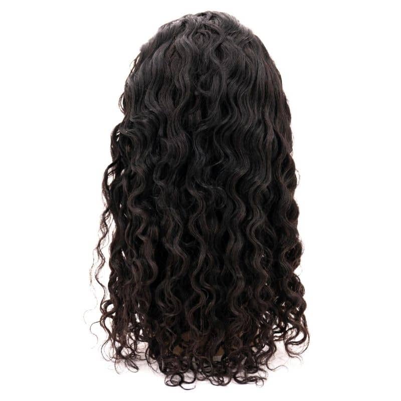 Beach Wave HD lace Closure Wig