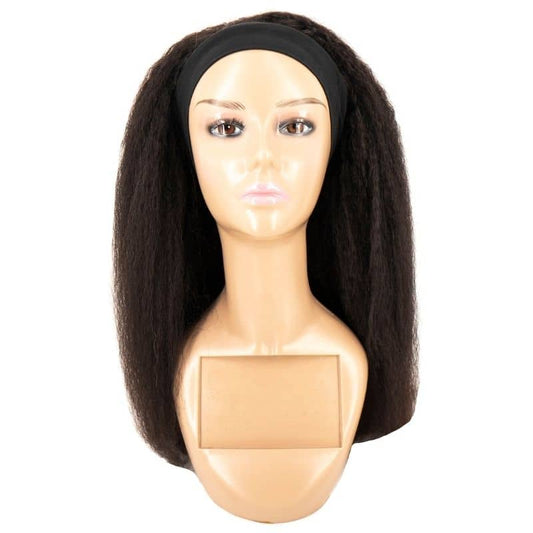 KS headband wig front