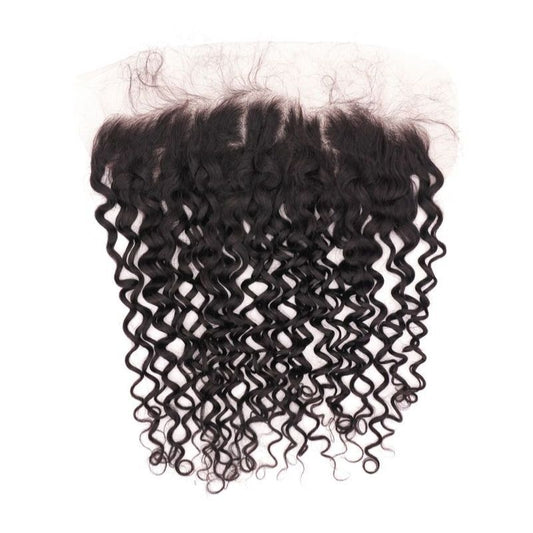 Raw 13"X4" Ocean Wave Transparent Lace Frontal