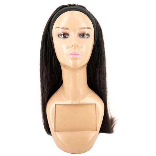 SS headband wig front