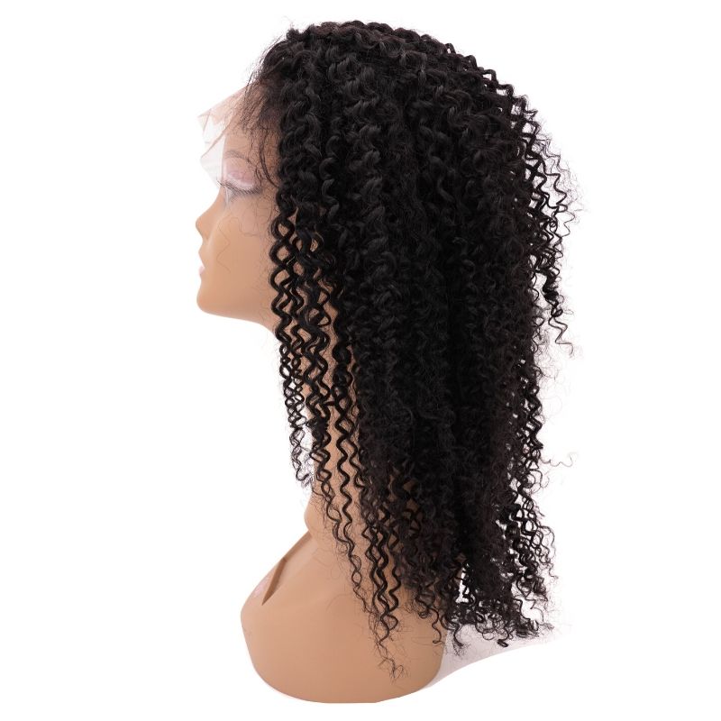 Brazilian 13x4 afro kinky front lace side