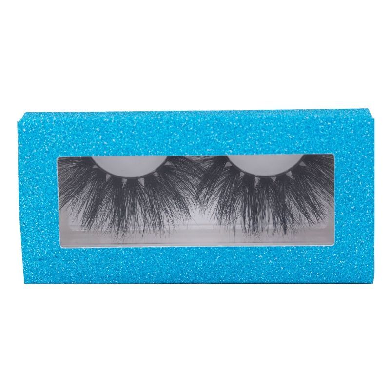 cray aqua blue lash box