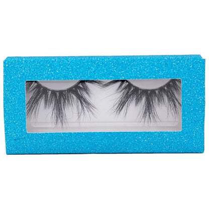 Billy-5D Mink Lash Aqua Blue Box