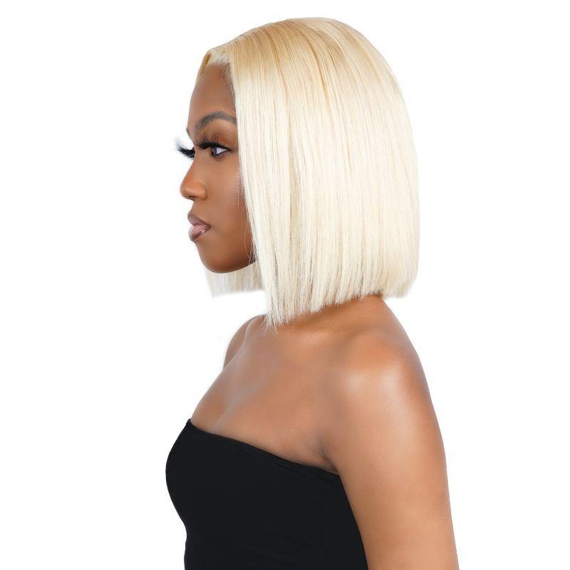 Blonde Straight Bob Wig Model