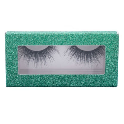 sasha emerald green lash box