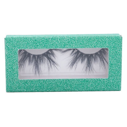 Billy-5D Mink Lash Emerald Green Box