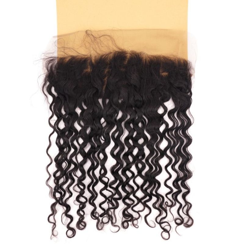 13x6 Transparent Latin Wave Frontal tan