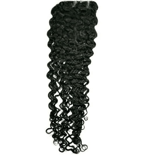 raw 4x4 kinky curly  lace closure