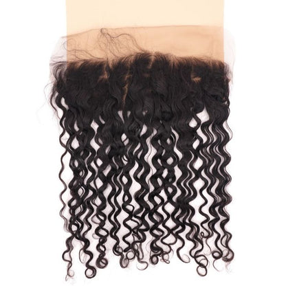 13"X4" Latin Wave Transparent Lace Frontal nude